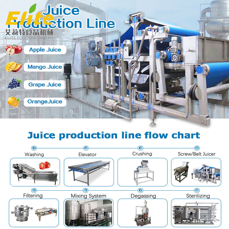 Fully Automated NFC Juice Production Line