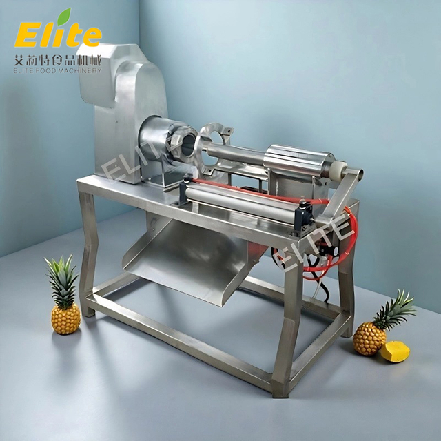 pineapple peeling and coring machine