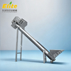 inclined screw conveyor with hopper