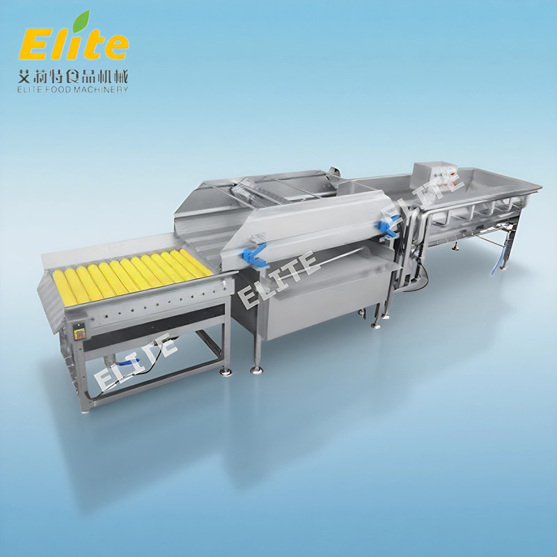 Fruit and vegetable cleaning production line
