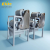 Double channel pulping machine