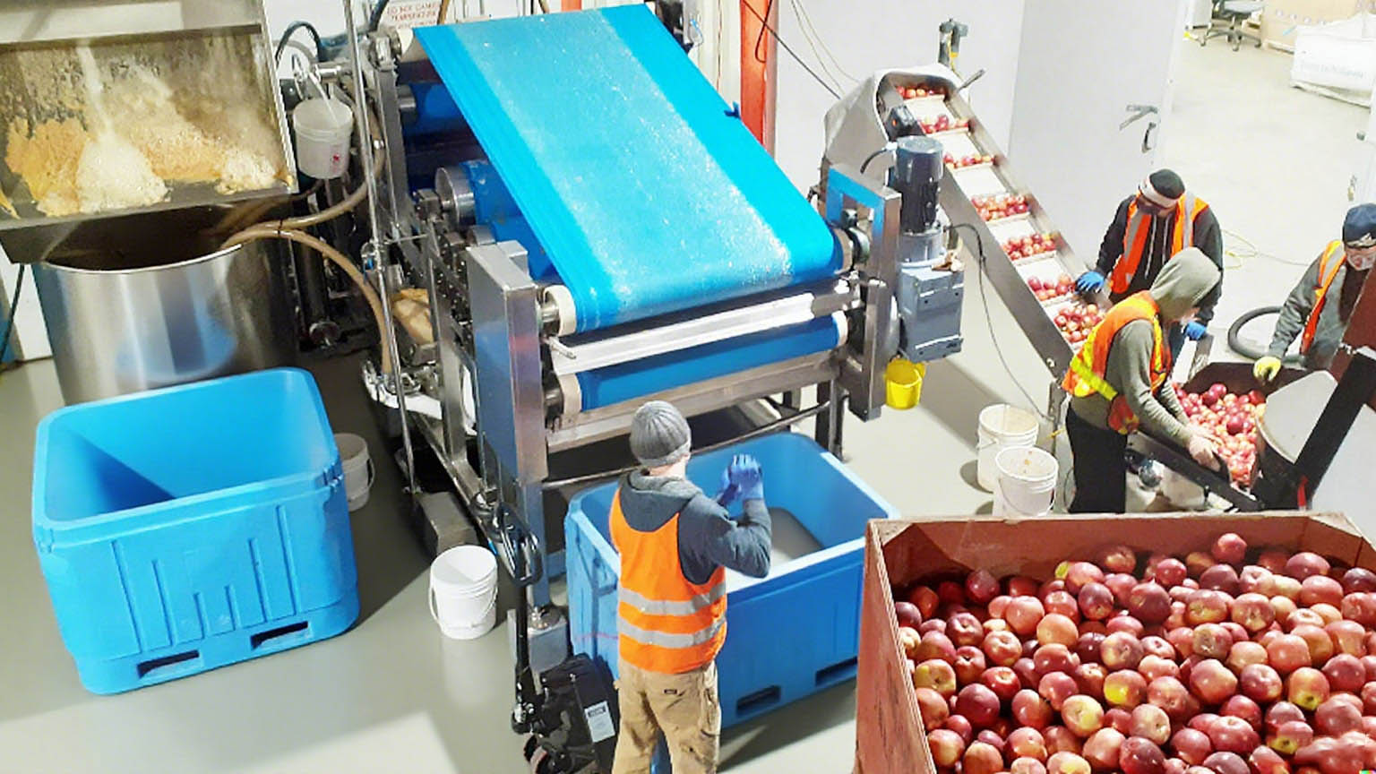 3-40 tons per hour belt-type juice extraction production line